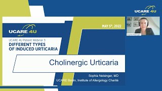 Cholinergic Urticaria  Sophia Neisinger [upl. by Raimes]