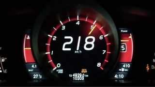 Volvo V40 T5 20213HP CrossCountry 0218 Top Speed Test Electronically Limited [upl. by Navnod]