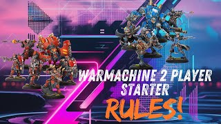 Warmachine 2 Player Starter Rules [upl. by Lannie]