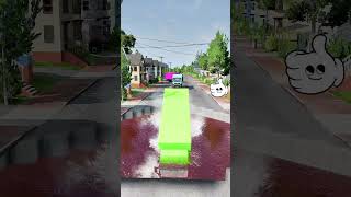 wow cargotruck truck pothole simulation shorts [upl. by Windy224]