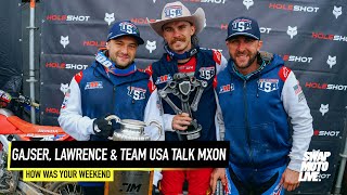 2024 Motocross of Nations Post Race Interviews [upl. by Aivital]