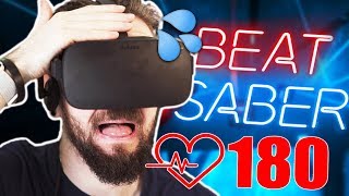 Playing Beat Saber VR With A Heart Rate Monitor [upl. by Wightman]