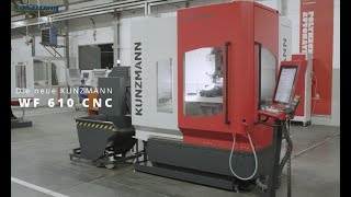 KUNZMANN FRÄSMASCHINE WF610 CNC [upl. by Suhpesoj]