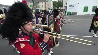 The Linlithgow Marches 2019  The Royal Regiment of Scotland  Part 16 4KUHD [upl. by Barbara131]