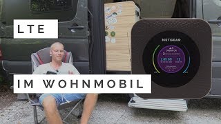 Internet im Wohnmobil mit dem LTE Router Nighthawk M1 von Netgear Erfahrungsbericht [upl. by Fasano464]