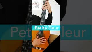 Petite fleur S Bechet Guitar Full video with sheet and Tab on the Channel [upl. by Nrublim919]