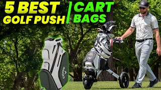 5 Best Golf Push Cart Bags 2024 Top Picks for Push Cart Golf Bags [upl. by Cila]