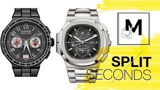 Split Seconds This or That  Patek Philippe Nautilus 5990 vs FP Journe Monopoussoir Rattrapante [upl. by Latterll]