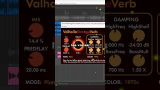 Reverb en Voces con Plugins Gratis 🔥Valhalla Vintage Verb vs Tall Reverb 4✨ comohacerbeats [upl. by Miche]