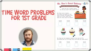 Solving Time Word Problems See 1st Graders Ace These Questions Kids Academy [upl. by Addy]