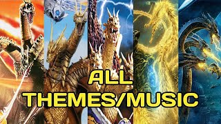 All King Ghidorah ThemesMusic From Films [upl. by Napas302]