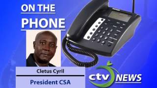 CSA PRESIDENT CLETUS CYRIL SAYS THE EXECUTIVE COUNCIL IS GUIDED BY THE REVISED CONSTITUTION [upl. by Naida]