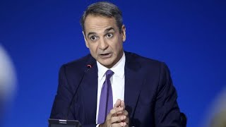 Grecia il premier Mitsotakis quotPiù tasse per i produttori di elettricitàquot [upl. by Attirb]