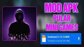 COMO BAIXAR e INSTALAR DUSKWOOD MOD APK E PULAR MINI GAMES [upl. by Vine]