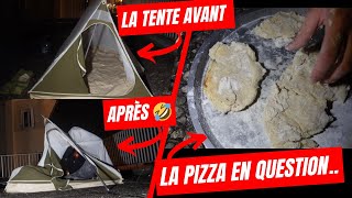 CAMPER ET CUISINÉ sur un IMMEUBLE avec UNE TENTE 🤣 [upl. by Lilahk]