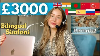 How I make money by speaking different Languages  Translating with No Experience [upl. by Graves]