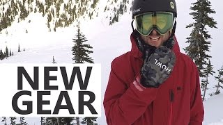 Snowboard Gear Update  Volcom Jacket Howl Mittens Gnarly Facemask Electric Goggles [upl. by Amando]