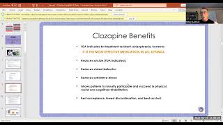 Optimal Treatment of Psychotic Disorders Clozapine Engagement and Community [upl. by Jeremie]