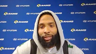 Odell Beckham Jr On Being Back In Playoffs amp His Progress Since Joining Rams [upl. by Rashida897]