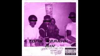 Kendrick Lamar  mAAd city Chopped and Screwed by Tony Sparkx [upl. by Sivraj]