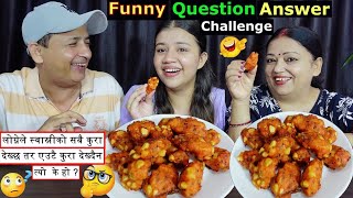 FUNNY QUESTION ANSWER CHALLENGE BudaBudiVlogs [upl. by Whall]