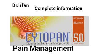 Benefits amp uses of Cytopan 50 mg Tablet in Pain Management [upl. by Tenrag]