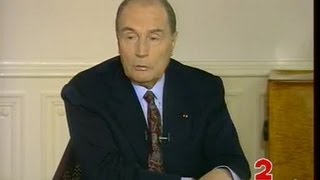 Entretien à lElysée avec François Mitterrand [upl. by Kovacs]