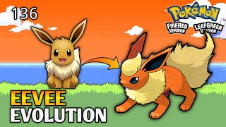 How To Evolve Eevee Into Flareon In Pokemon Fire Red amp Leaf Green  Kanto Pokedex [upl. by Stepha]