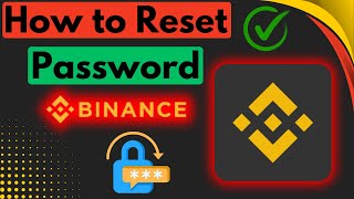 How to Reset Password in Binance Account [upl. by Nosmoht999]