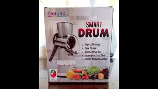 EDMARK SMART DRUM Vegetable Slicer  Easy Chopping machine [upl. by Naitsabes]