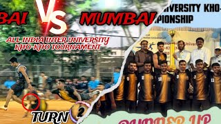 KHOKHO TOURNAMENT DR BABASAHEB University VS SWAMI RAMANAND UNIVERSITY 2 MUMBAI √ [upl. by Wilda]