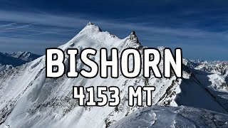 Bishorn  4153 mt  Scialpinismo  Via normale da Zinal Anniviers  CH 4K [upl. by Swithin]