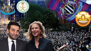 Amanda Staveley amp Mehrdad Ghodoussi Interview  Saudi takeover 1 year on [upl. by Oicafinob204]