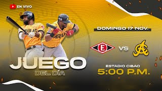 LEONES DEL ESCOGIDO VS ÁGUILAS CIBAEÑAS  SERIE REGULAR 202425 [upl. by Aneez]