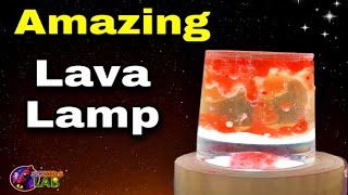 Lava Lamp  How to Make a Lava Lamp  DIY lava lamp  Science experiment for kids [upl. by Yacano313]