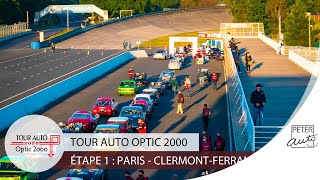 Tour Auto 2020  Étape 1  Paris  ClermontFerrand [upl. by Sisak]