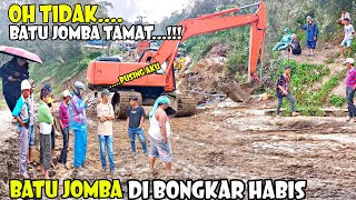 BONGKAR Batu Jomba Di Bongkar LagiBatu Jomba Di PerbaikiPUPR Pusing [upl. by Laro]