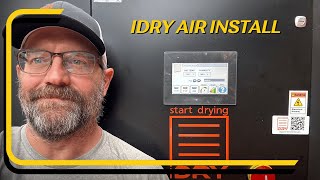 Final Install of IDRY Air kiln sawmill firewood countrylife homestead woodworking idry diy [upl. by Ayarahs]