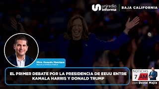 El primer debate por la Presidencia de EEUU entre Kamala Harris y Donald Trump [upl. by Eninej]