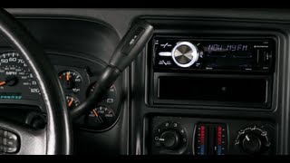 Basic installation of an aftermarket stereo into a GM vehicle [upl. by Adnil864]