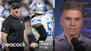 Lions flew ‘too close to sun’ on twopointer vs Cowboys  Pro Football Talk  NFL on NBC [upl. by Iniffit]