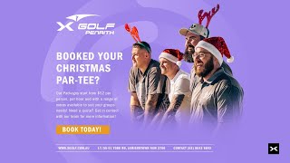 Partee at XGolf Penrith this Christmas [upl. by Glenn971]