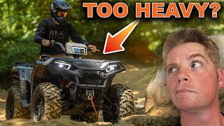 5 Things We LOVE and HATE About the Polaris Sportsman 850 Trail [upl. by Fihsak849]