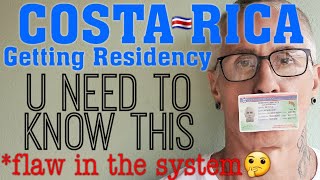 Getting Residency in Costa Rica 🇨🇷 a Flaw in the System MUST SEE Rentista Investor 💰 [upl. by Eenyaj911]