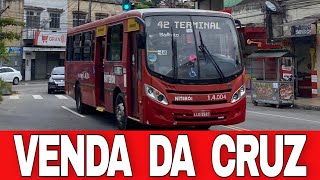 Venda da Cruz NiteróiSão Gonçalo RJ  Movimentação de Ônibus 41 [upl. by Gladdy]