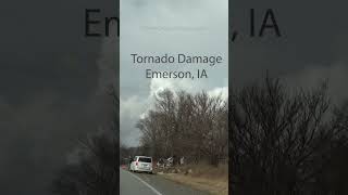 March Tornado Chase and damage in Iowa shorts [upl. by Polash536]