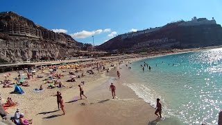 Playa de Amadores  beach walk [upl. by Natan]