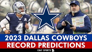 Dallas Cowboys 2023 Record Prediction And Schedule Breakdown [upl. by Four]