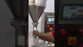 Semi auto Servo based powder packing machine powderfilling augerfilling powderpackagingsolutions [upl. by Yup887]