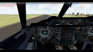 P3D V6 British Airways AerospatialeBAC Concorde Landing at New York Cockpit View 27092023 [upl. by Bernete]